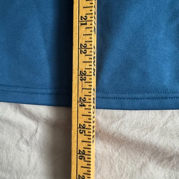 The North Face 1/4 zip jacket blue Women's pullover Medium Golf sporty fleece - Picture 7 of 7